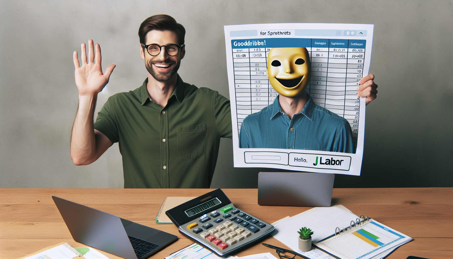 Adiós a las hojas de cálculo: ¡Hola Jlabor! Control horario, ahorra tiempo con nuestro software intuitivo.